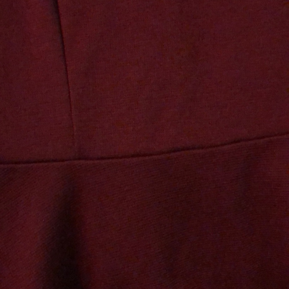 Red peplum tank - Picture 2 of 3